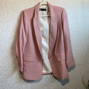 Pink Zara Blazer